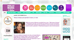 Desktop Screenshot of holamamalatina.com